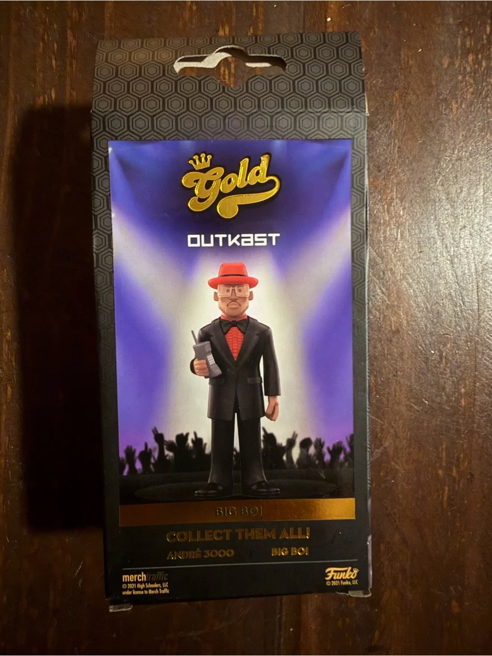 Funko Gold Outkast Big Boi Vinyl Figure - 5”